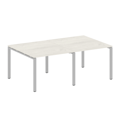 Переговорный стол (2 столешницы) на П-образном м/к БП.ПРГ-2.1