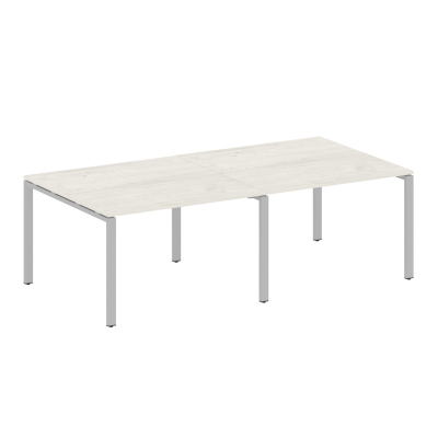 Переговорный стол (2 столешницы) на П-образном м/к БП.ПРГ-2.2