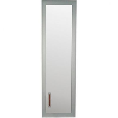Дверь правая (матовое стекло в алюм. раме) К-979