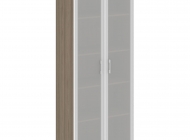 Шкаф высокий широкий (2 высоких фасада стекло в раме LT-ST 1.10R