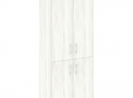 Шкаф высокий широкий (2 низких фасада ЛДСП + 2 средних фасада ЛДСП) LT-ST 1.3