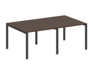 Переговорный стол (2 столешницы) на П-образном м/к БП.ПРГ-2.1