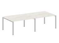 Переговорный стол (2 столешницы) на П-образном м/к БП.ПРГ-2.3