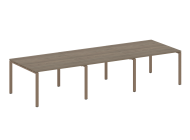 Переговорный стол (3 столешницы) на П-образном м/к БП.ПРГ-3.2
