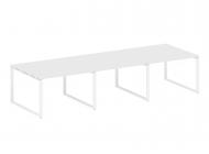 Переговорный стол (3 столешницы) на О-образном м/к БО.ПРГ-3.2