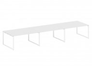 Переговорный стол (3 столешницы) на О-образном м/к БО.ПРГ-3.4
