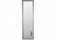 Дверь левая (матовое стекло в алюм. раме) К-980