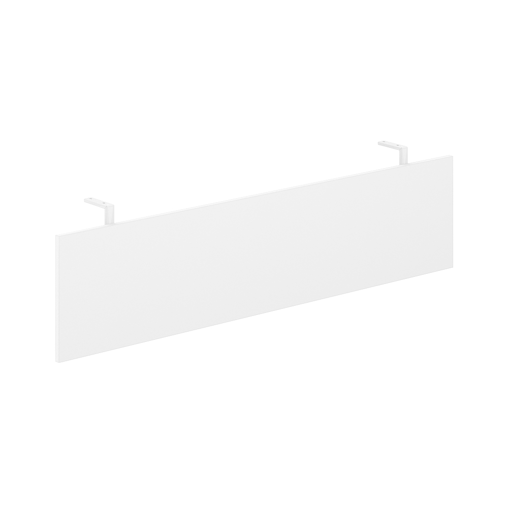 Передняя панель для стола на опорной тумбе Allegro cabinet AG.010.WH.WH