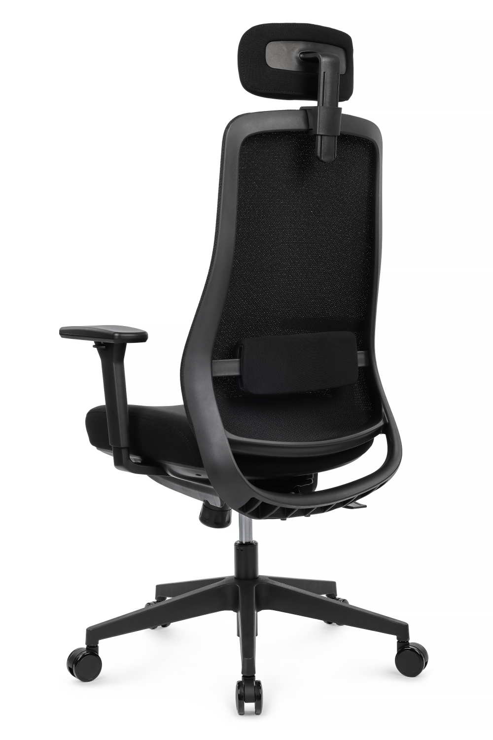 Эргономичное кресло Riva Миро 6249A Черный пластик