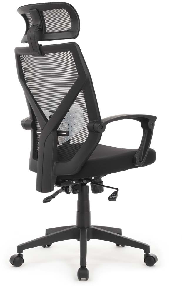 Офисное кресло Riva Oliver W-203 AC черный пластик