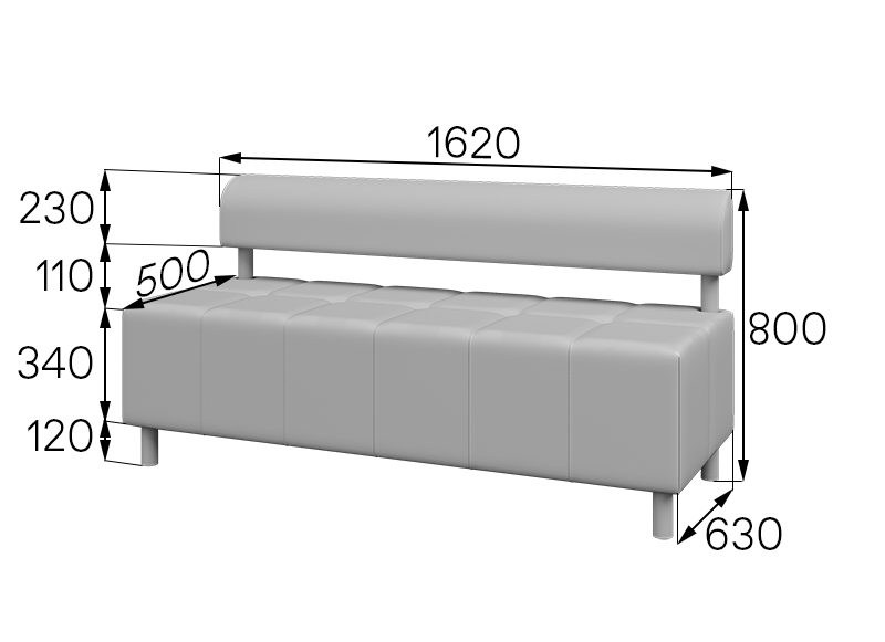Модуль 2-местный Юнит U2
