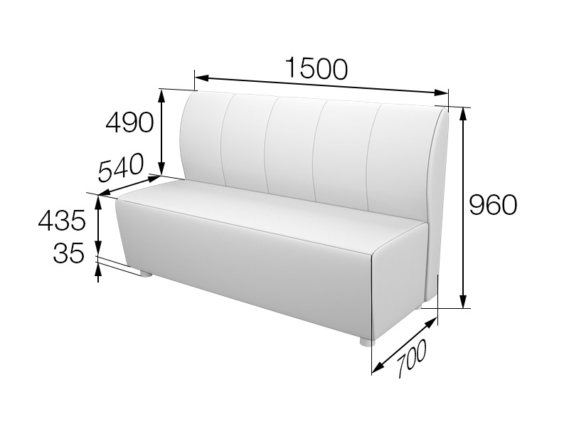 Секция 3-местная Беллис BEL3