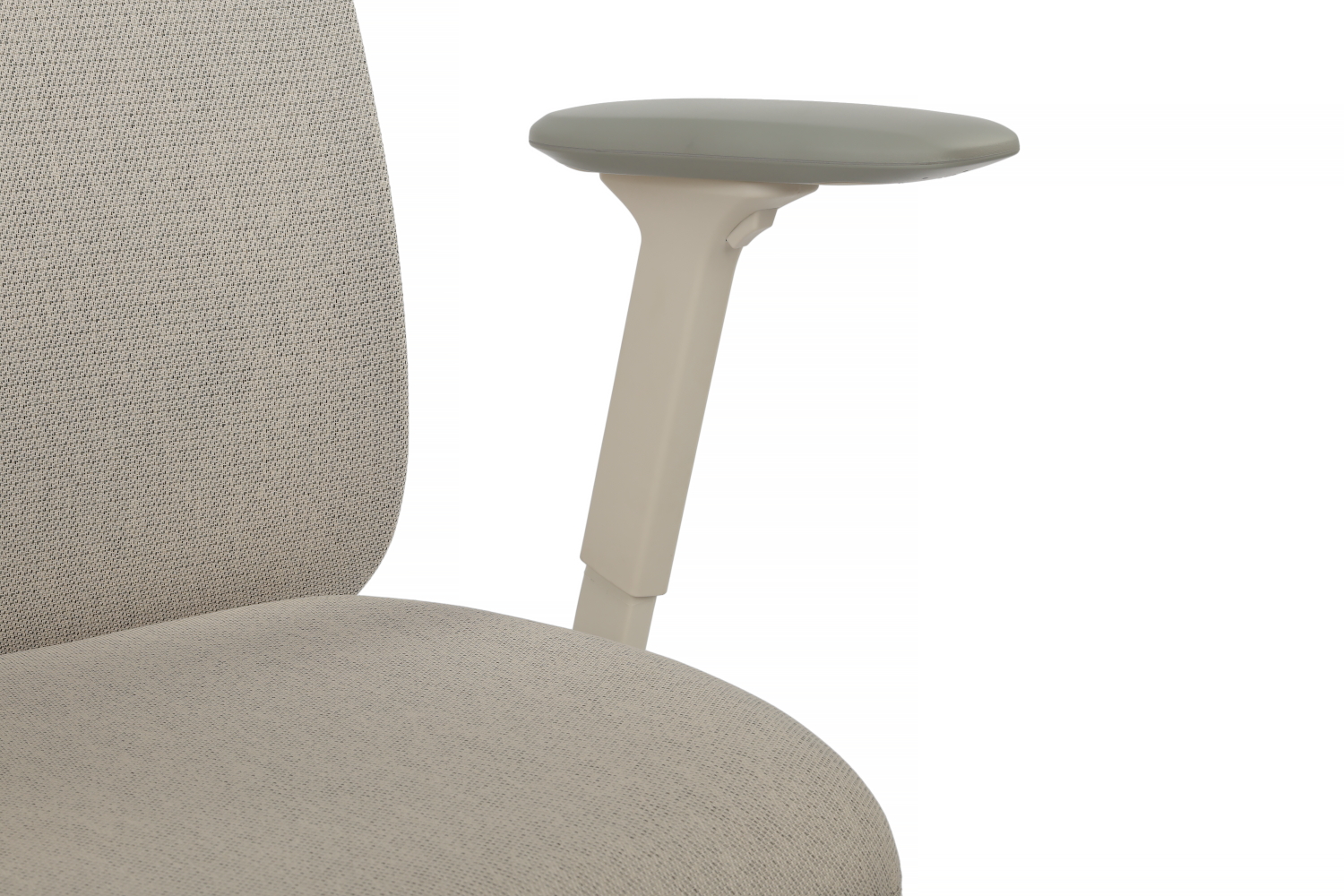 Эргономичное кресло Riva Antler EAN-001AW белый пластик