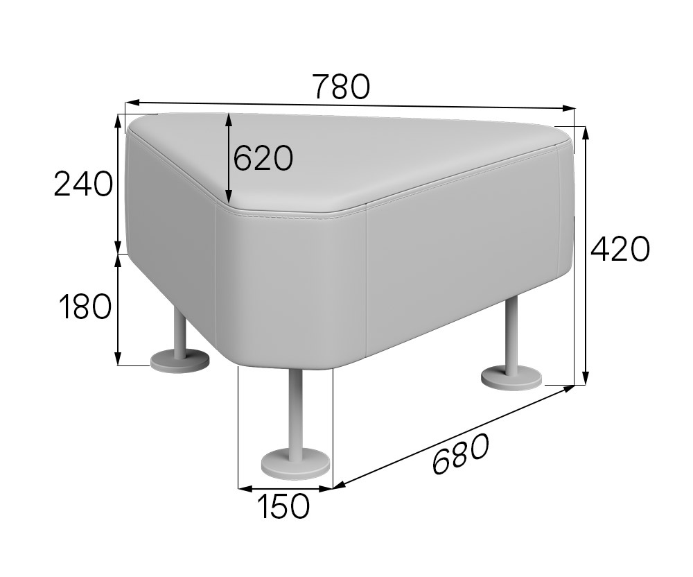 Модуль соединительный 60° Смарт СМ-П60