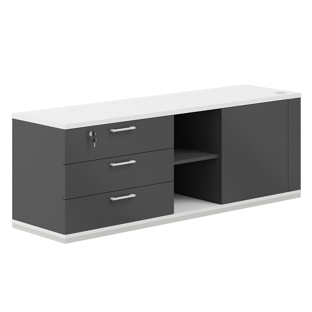 Тумба опорная левая Allegro cabinet AG.295.AN.WH.AN.L