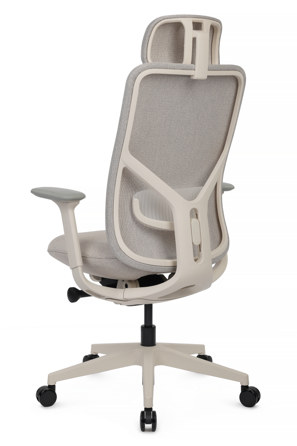 Эргономичное кресло Riva Antler EAN-001AW белый пластик