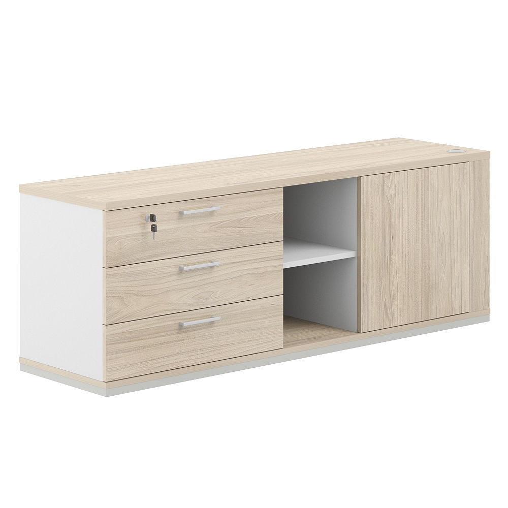 Тумба опорная левая Allegro cabinet AG.295.WH.AR.AR.L