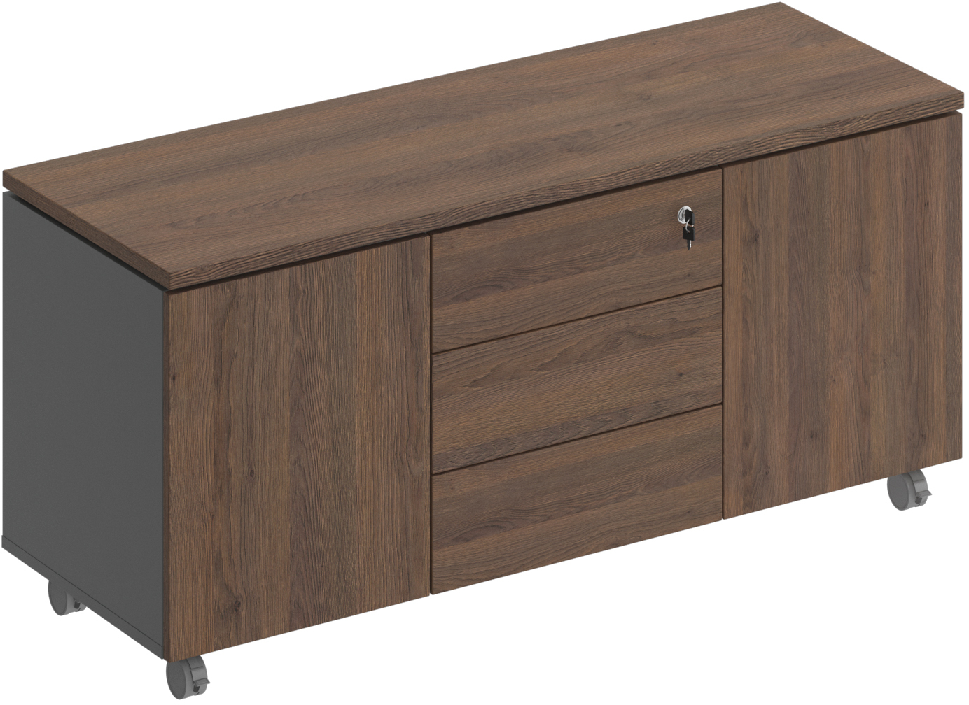 Тумба для оргтехники City СИ 262