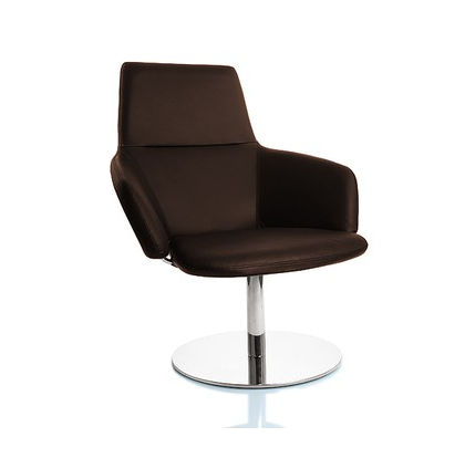 Кресло для посетителей Stranger Vi base экокожа