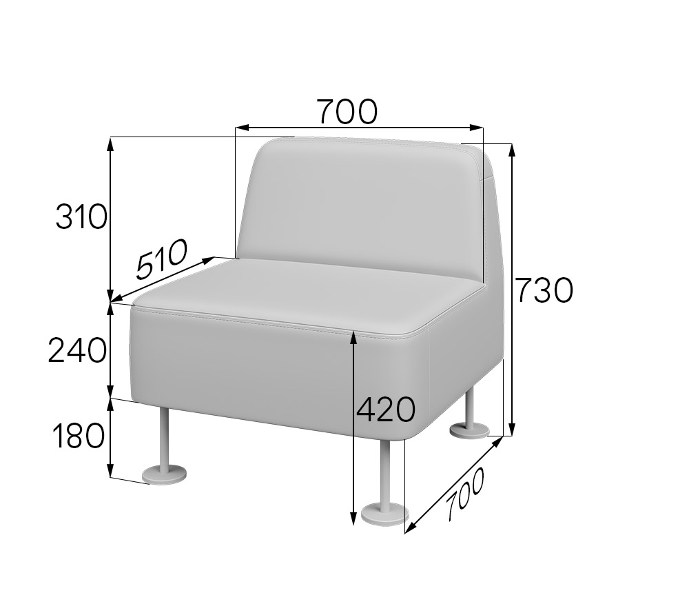 Модуль 1-местный Смарт СМ-1