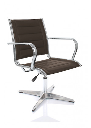 Кресло для посетителей Line Vi base кожа