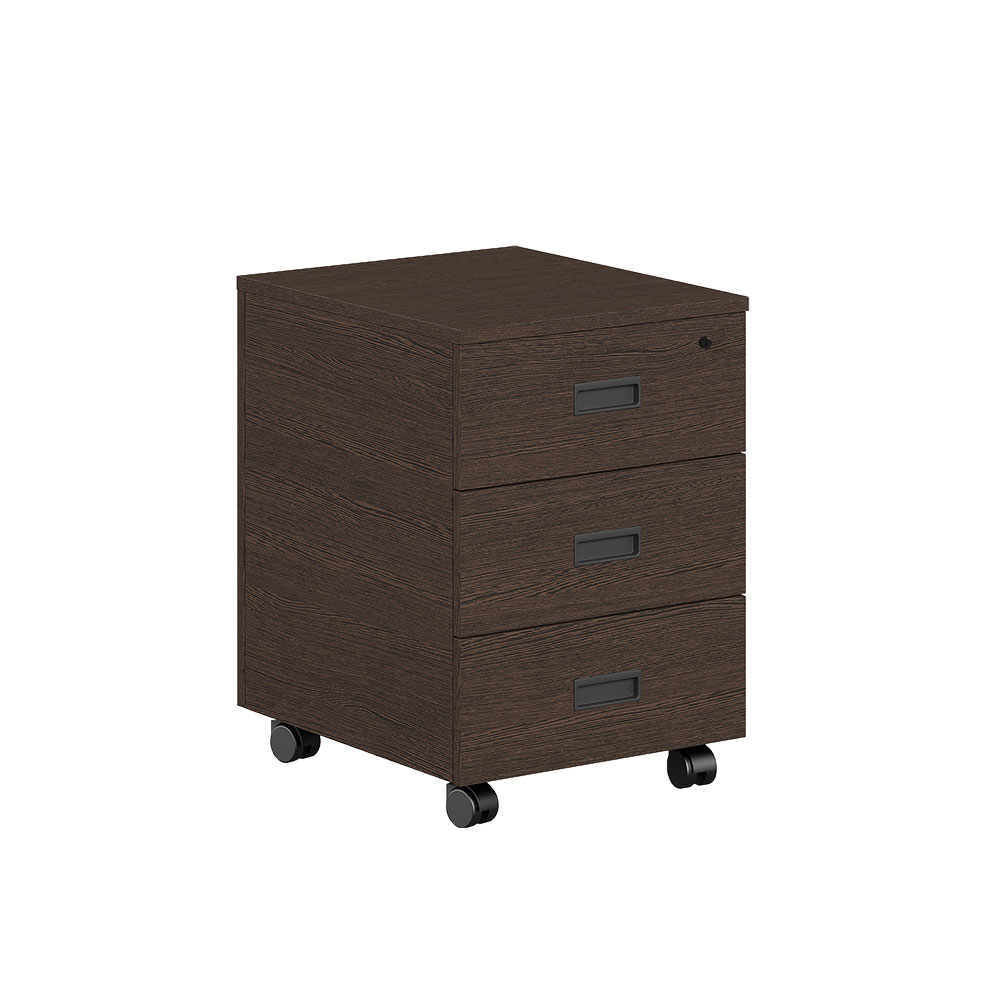 Тумба подкатная с 3 ящиками LVP190303