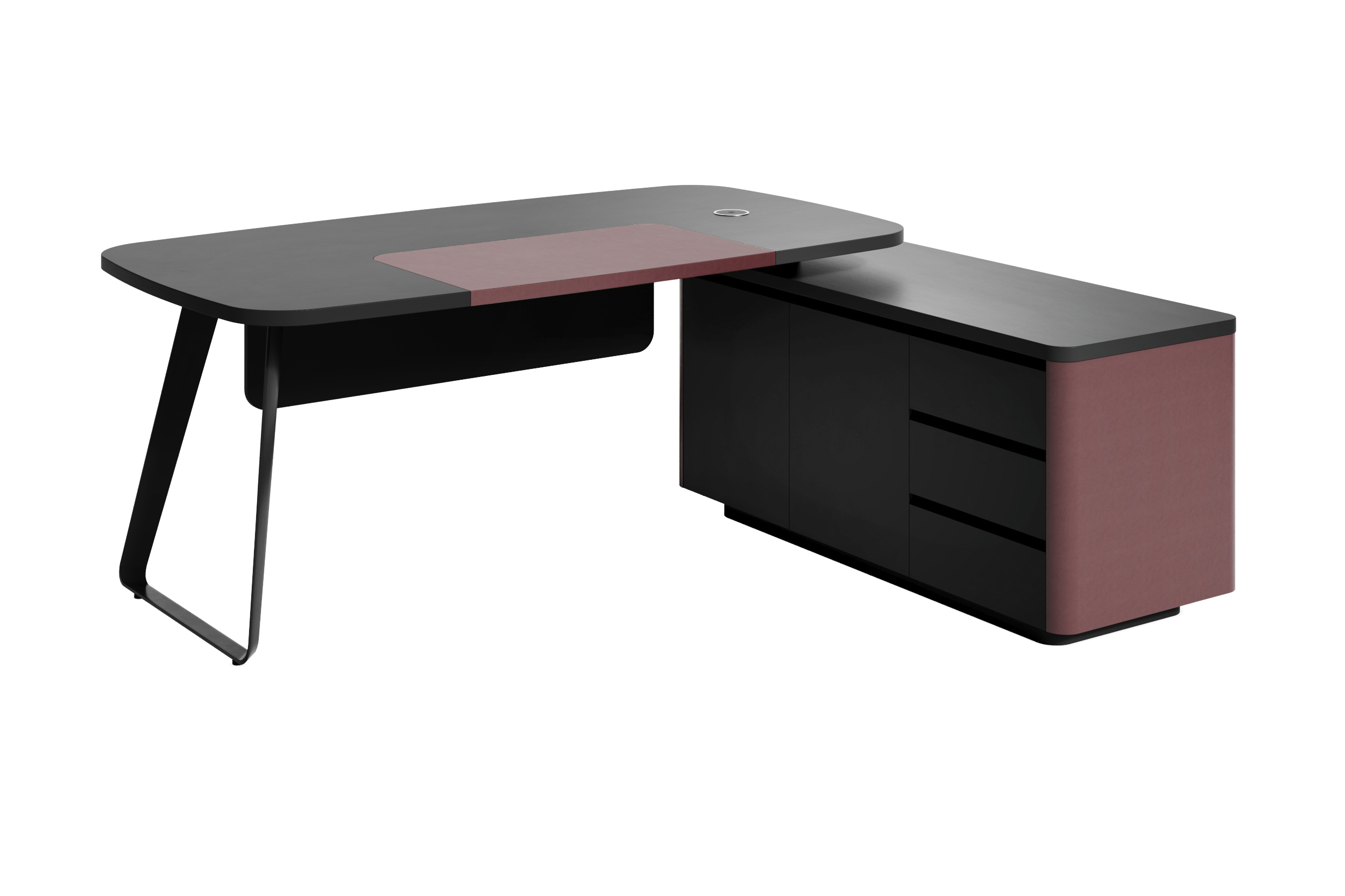 Стол с тумбой правой DRIVE DRV501DX