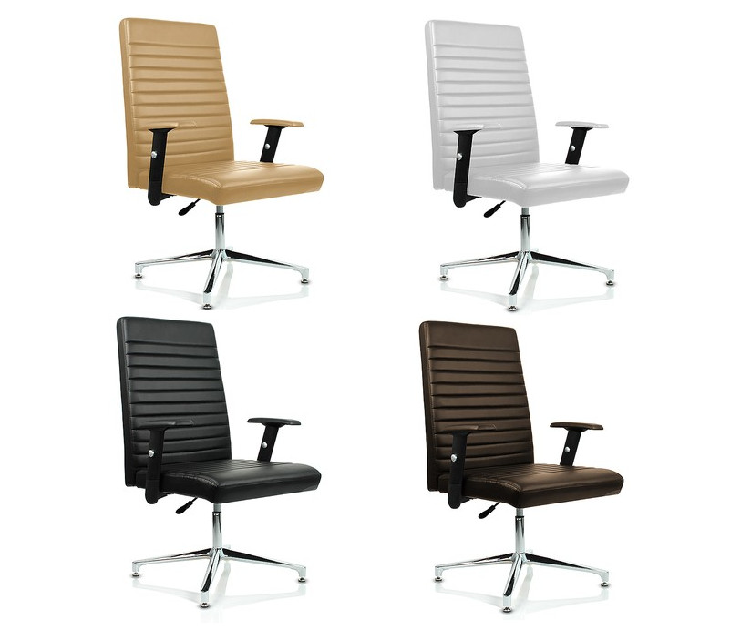 Кресло для посетителей Link Vi base экокожа