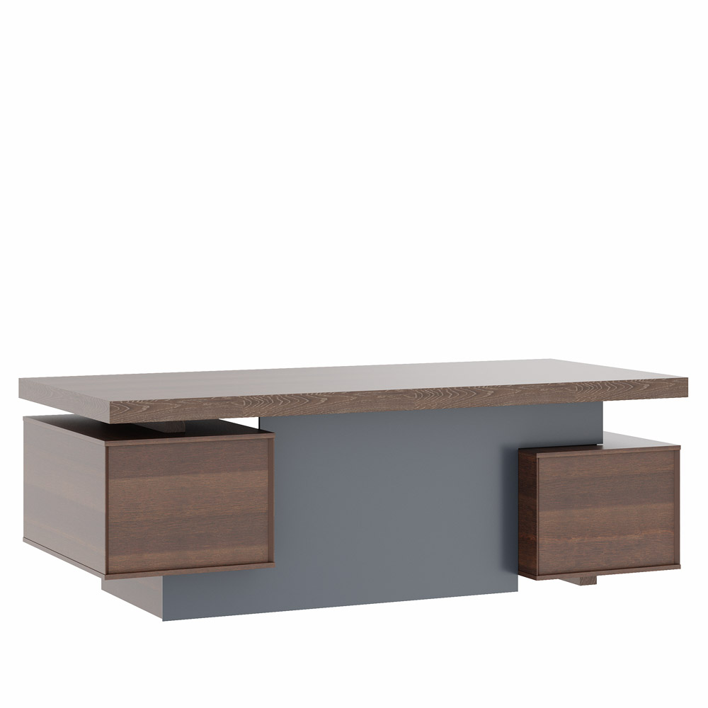 Стол письменный с тумбами малыми CON362105