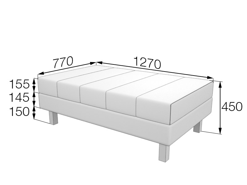 Банкетка Флагман FL-b22