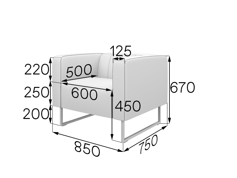 Кресло Кейс КС1-60