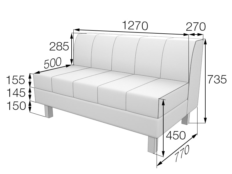 Секция двухместная Флагман FL2