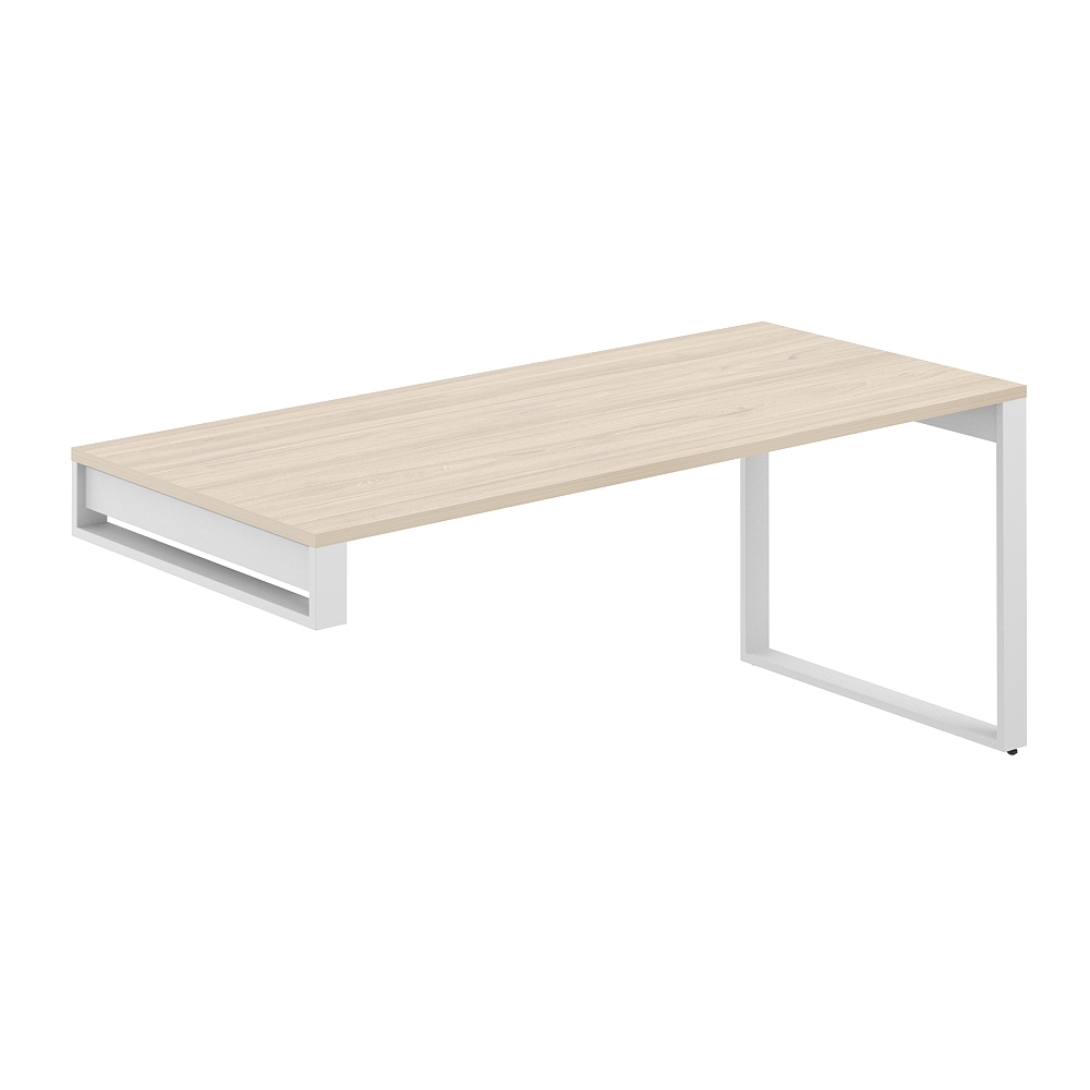 Стол на опорную тумбу Allegro cabinet AG.001.AR.72.WH Белый/Акация равелло