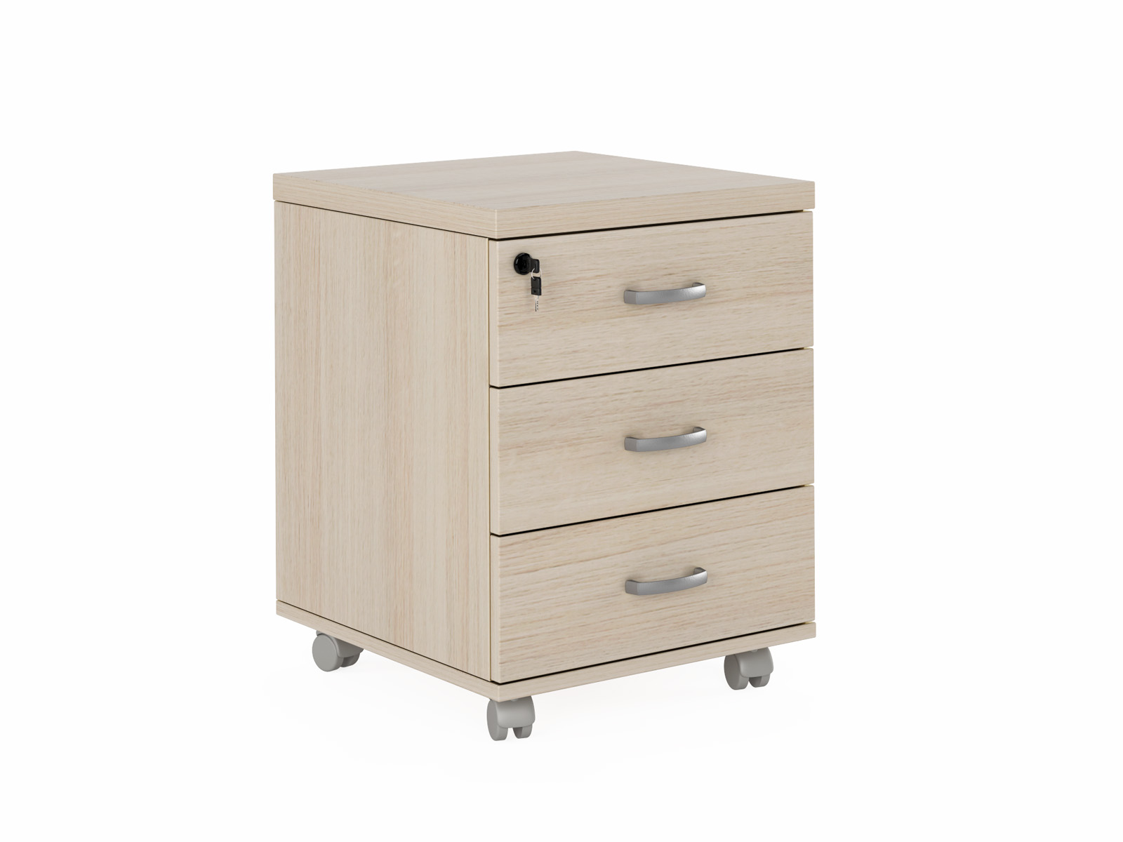 Тумба подкатная 3 ящика FLASH FLS207