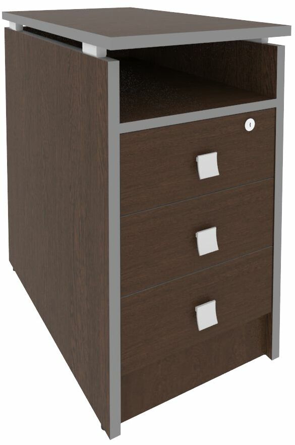 Metal System Тумба приставная (с замком) Л.ТП-4.2