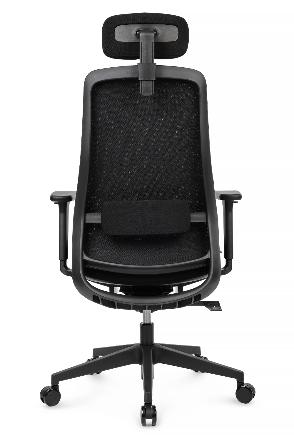 Эргономичное кресло Riva Миро 6249A Черный пластик