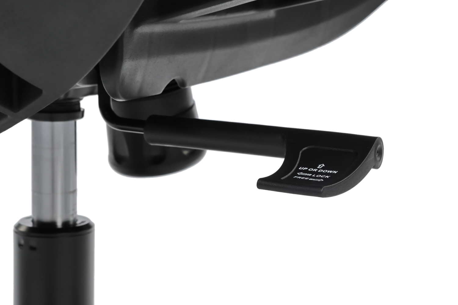 Эргономичное кресло Riva Миро 6249A Черный пластик