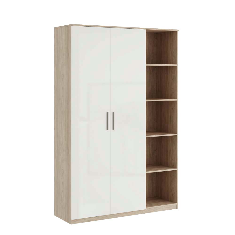 Гардероб с секцией, глянец AST339515