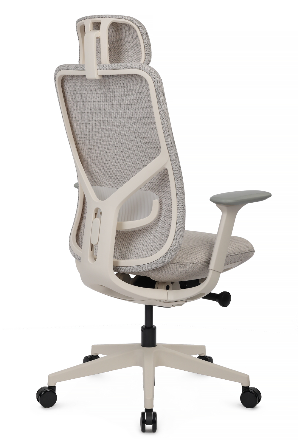 Эргономичное кресло Riva Antler EAN-001AW белый пластик