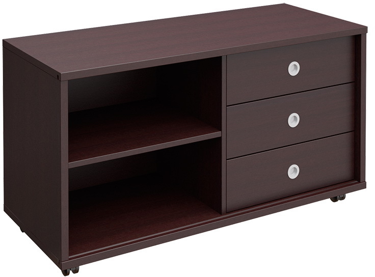 Тумба сервисная 3 ящика без замка универсальная Born Unitex В 202