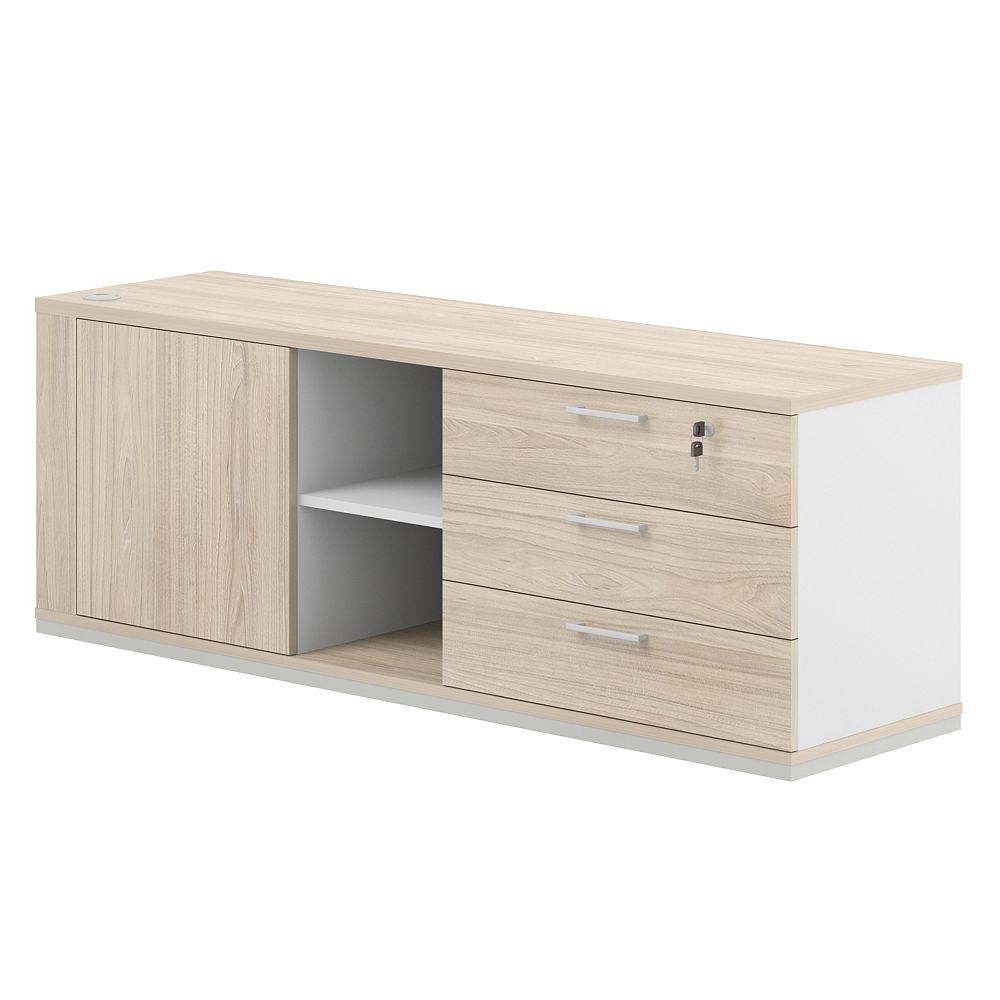 Тумба опорная правая Allegro cabinet AG.295.WH.AR.AR.R