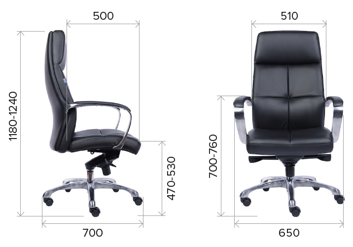 Кресло для руководителей Everprof Madrid Экокожа