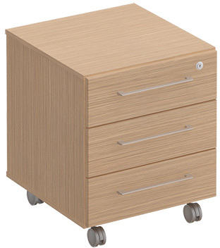 Тумба выкатная 3-ящичная с замком Reventon МЕ 213