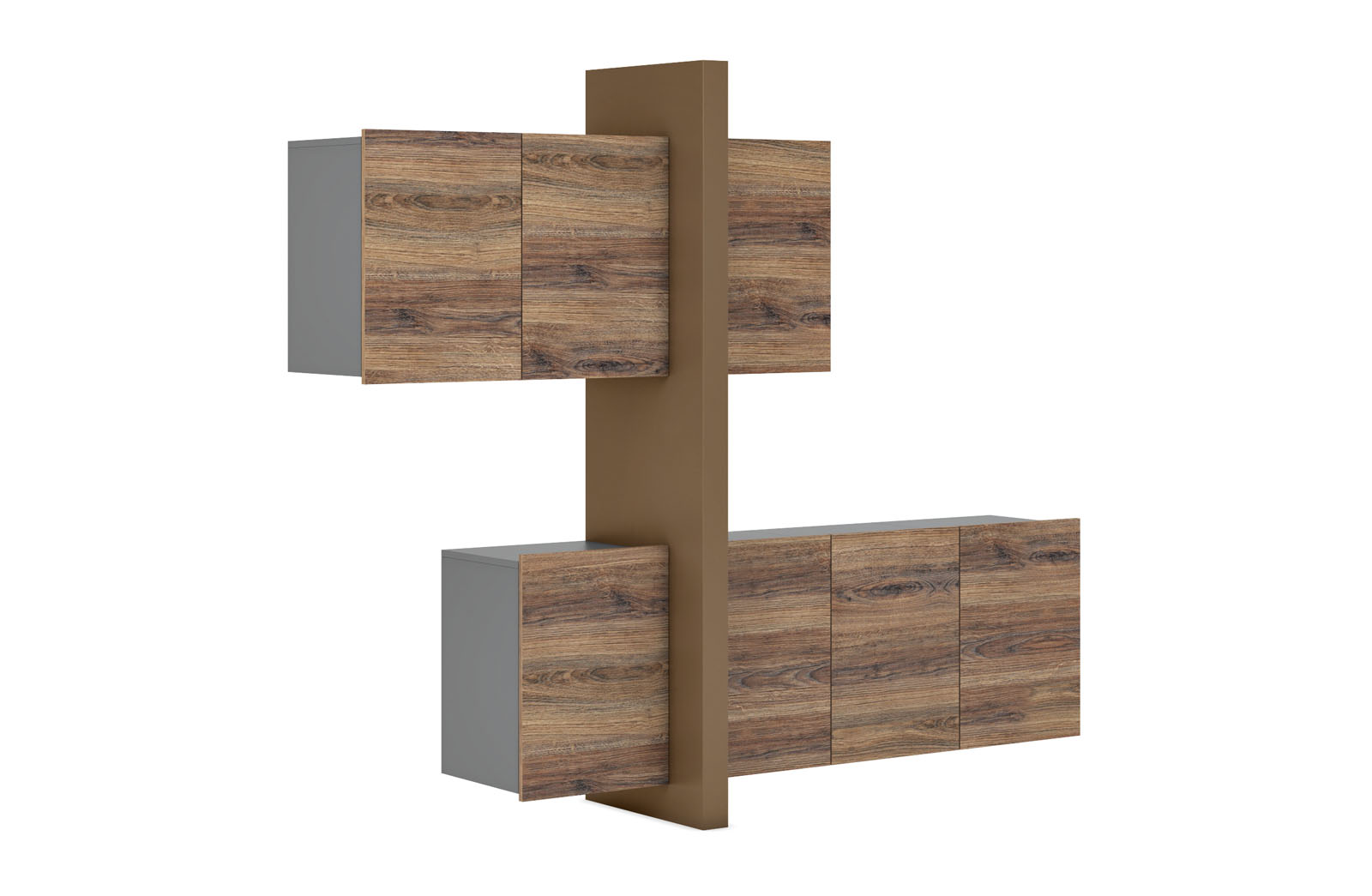 Композиция навесных полок №2 ERA JR532JR531