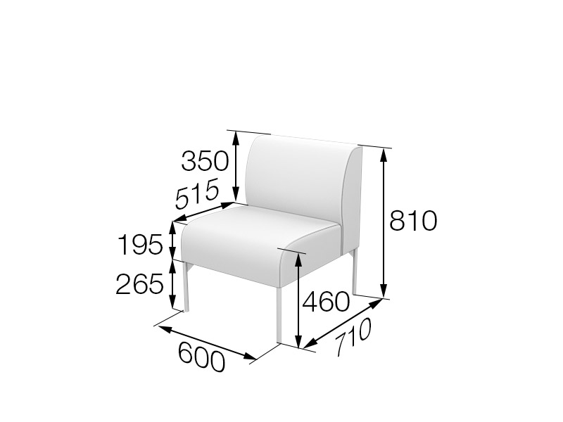Секция 1-местная Бридж Brd1