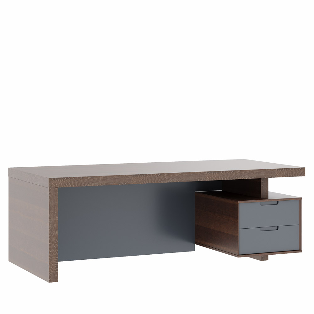 Стол письменный с тумбой малой правый CON362100