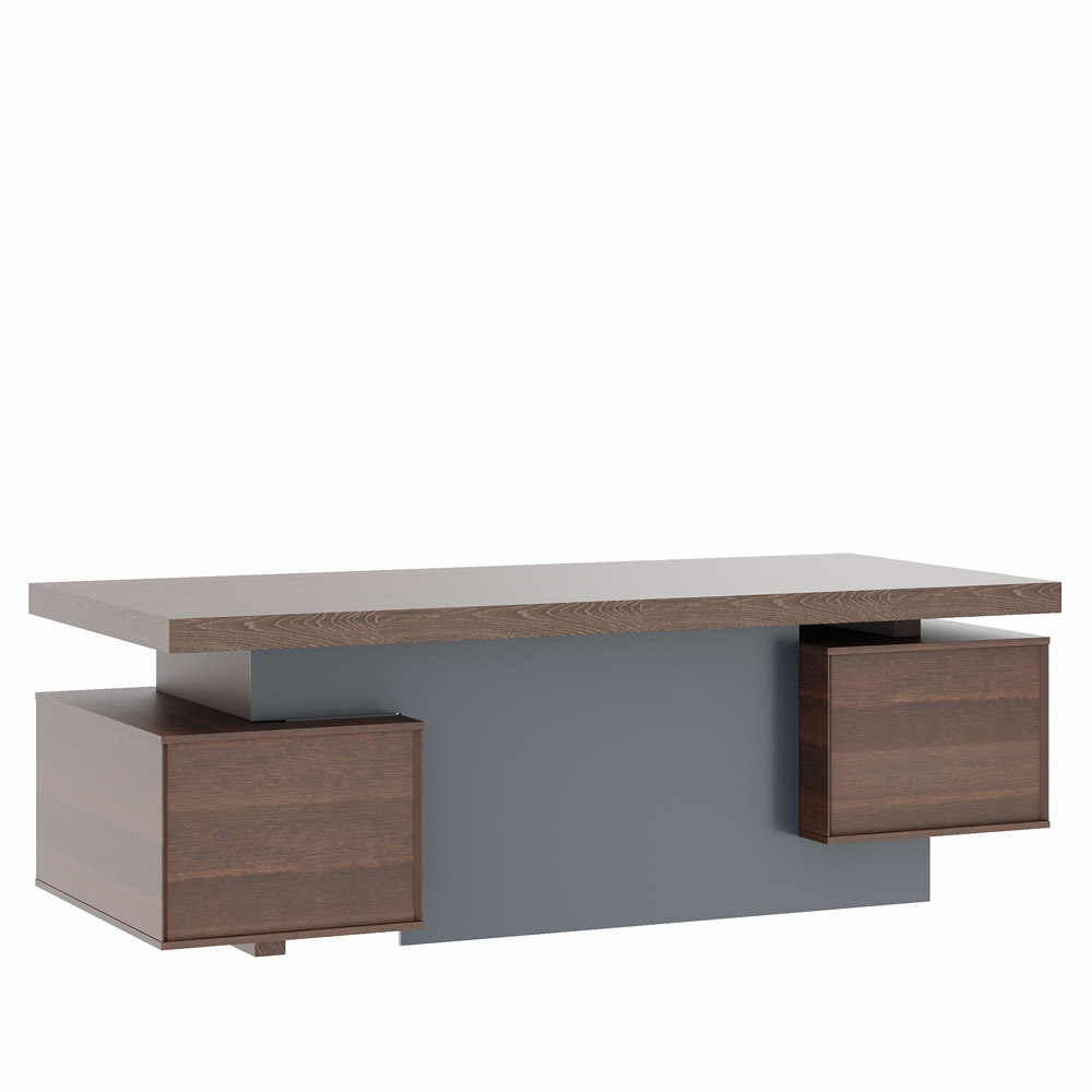 Стол письменный с тумбами малыми CON362104