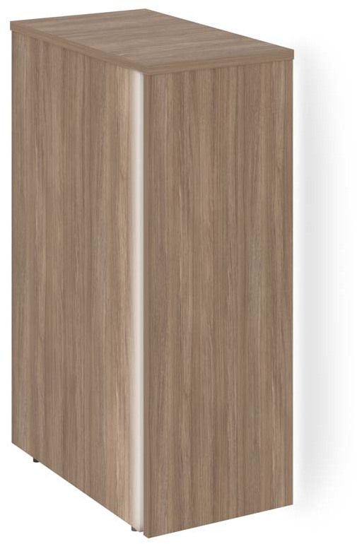 Тумба с подсветкой 5 ящиков TIP-ON завершающая, правая ONIX O.R-TV-5TIP.S(R)