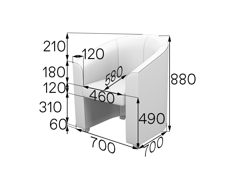 Кресло Чаирмикс СНAIR1