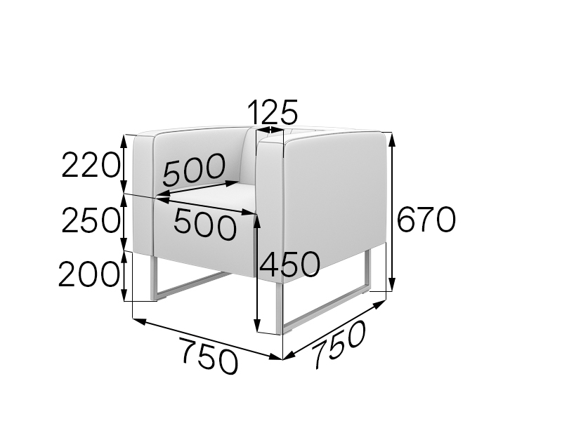 Кресло Кейс КС1-50